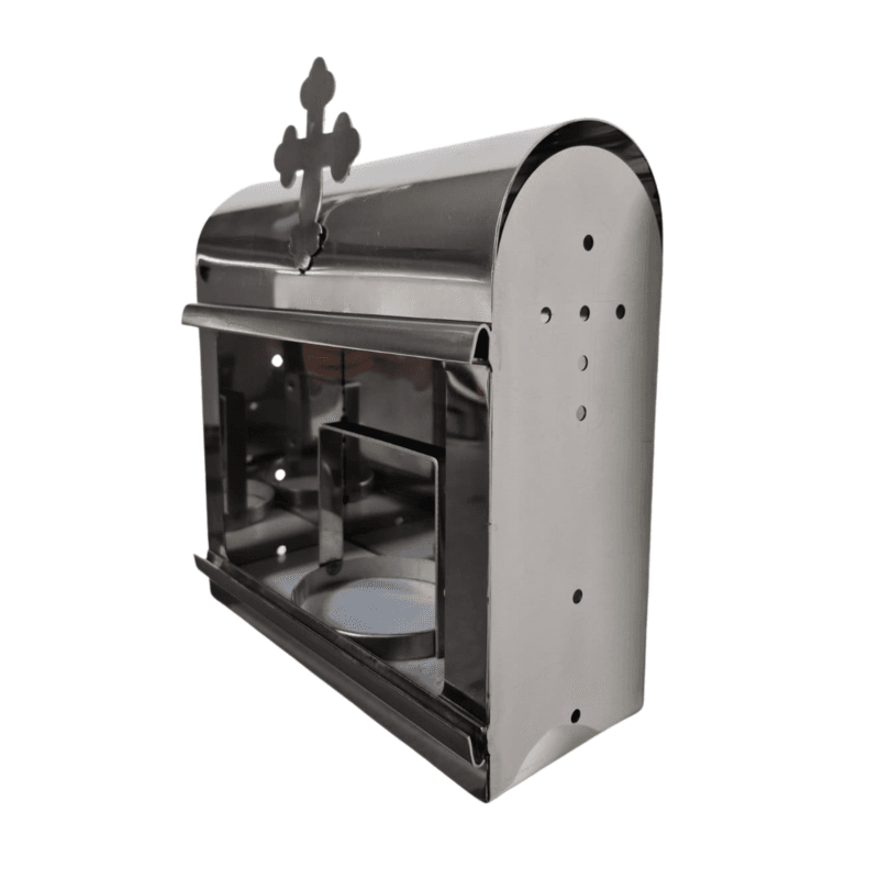 Suport Lumânări Funerar din Inox