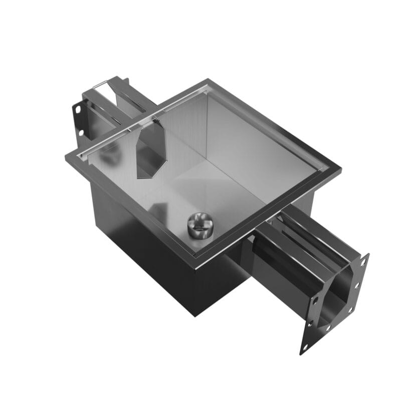 Sifon Industrial din Inox pentru Rigole, Drenaj Pardoseală, pentru Lăptării, Abatoare și Industria Alimentară